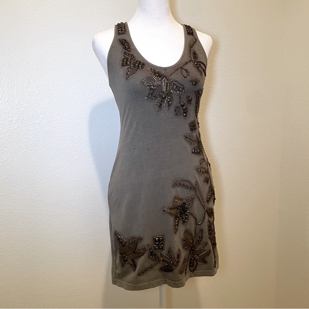 Beaded Racerback Bodycon Mini Dress - Kimchi Blue